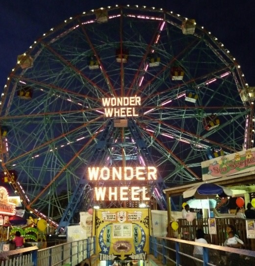 Ferris wheel at Coney Island